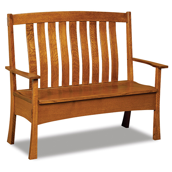 Modesto Bench - 6\" Storage